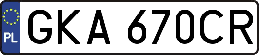 GKA670CR