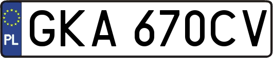 GKA670CV