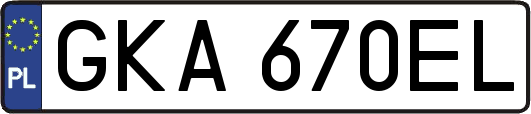 GKA670EL