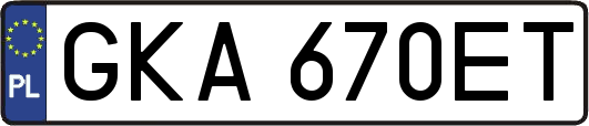 GKA670ET