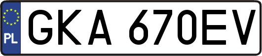 GKA670EV