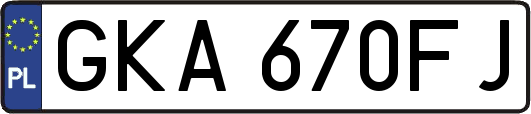 GKA670FJ