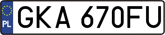 GKA670FU