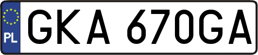 GKA670GA