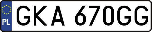 GKA670GG