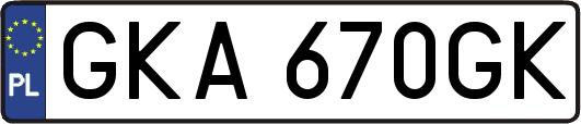 GKA670GK