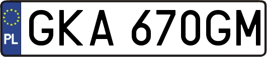 GKA670GM