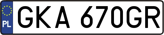 GKA670GR