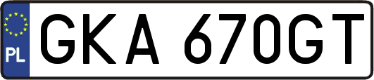 GKA670GT