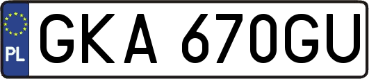 GKA670GU