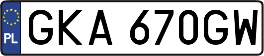 GKA670GW
