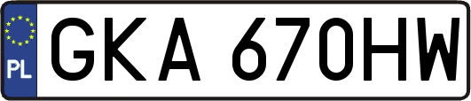 GKA670HW
