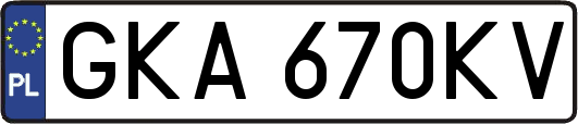 GKA670KV