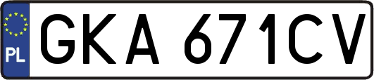 GKA671CV