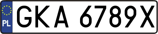 GKA6789X