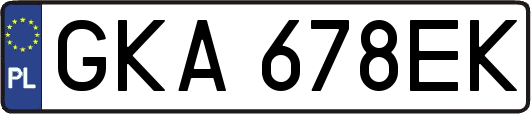 GKA678EK