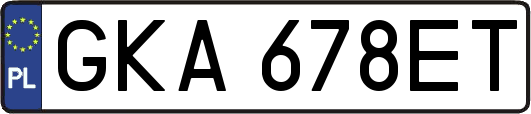 GKA678ET