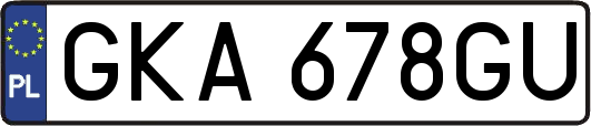 GKA678GU