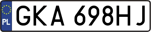 GKA698HJ
