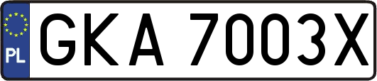 GKA7003X