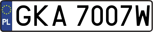 GKA7007W