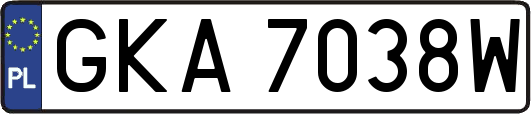 GKA7038W