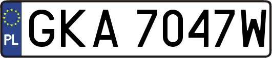 GKA7047W