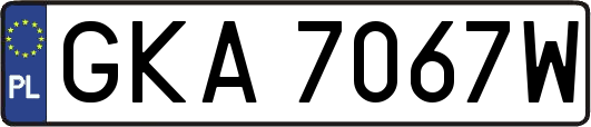 GKA7067W