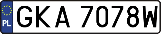 GKA7078W