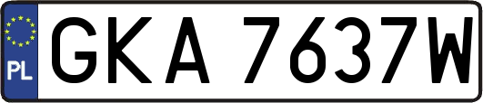 GKA7637W