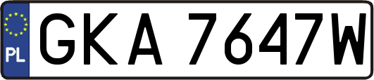 GKA7647W