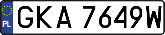 GKA7649W