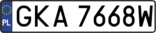 GKA7668W
