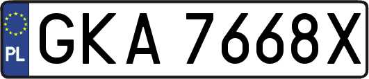 GKA7668X