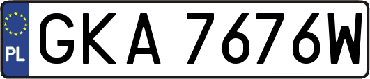 GKA7676W