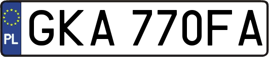 GKA770FA