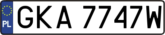 GKA7747W