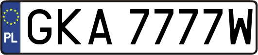 GKA7777W