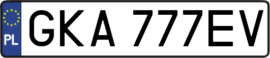 GKA777EV
