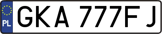GKA777FJ
