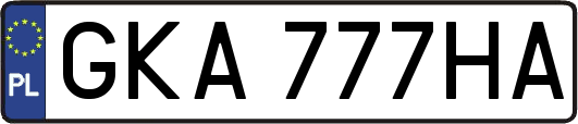 GKA777HA