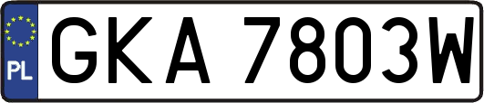 GKA7803W