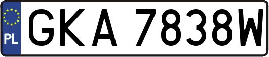 GKA7838W