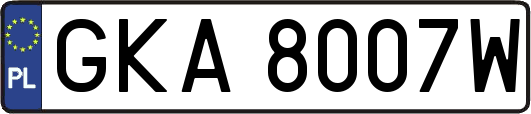 GKA8007W
