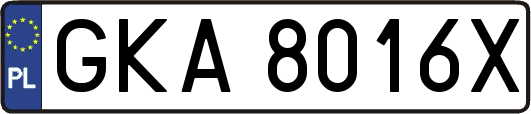 GKA8016X