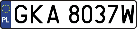 GKA8037W