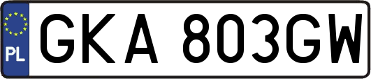 GKA803GW