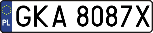 GKA8087X