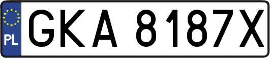GKA8187X