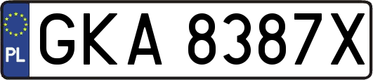 GKA8387X